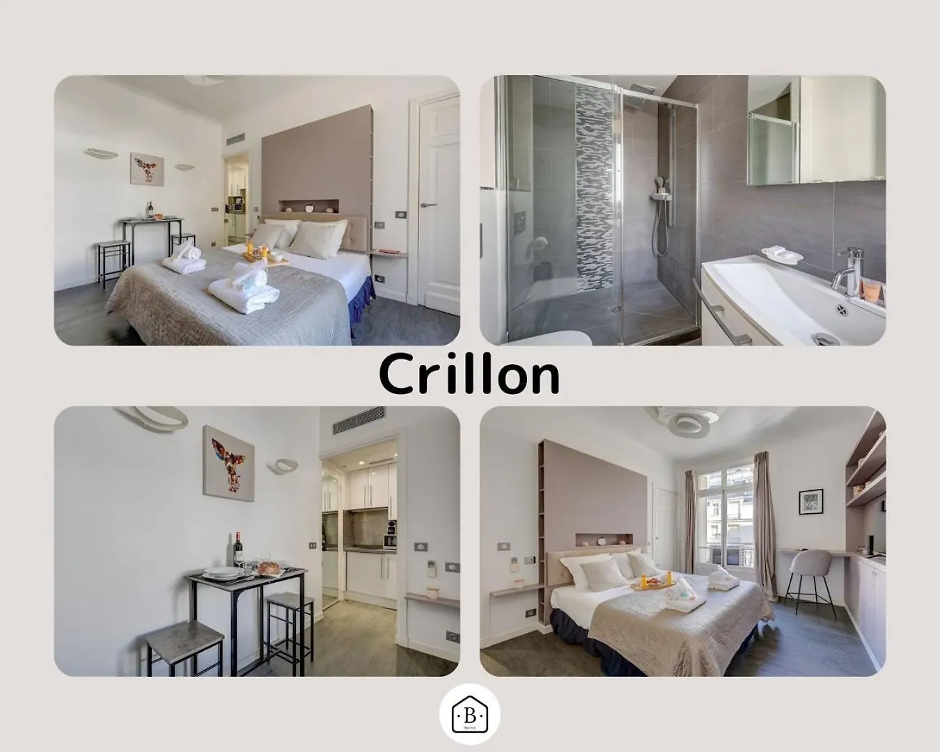 376 Crillon - Superbe A 아파트 *